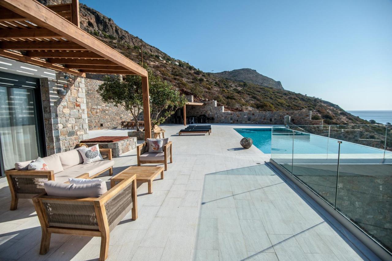 Villa Dimitra By Elounda Island View Villas ภายนอก รูปภาพ