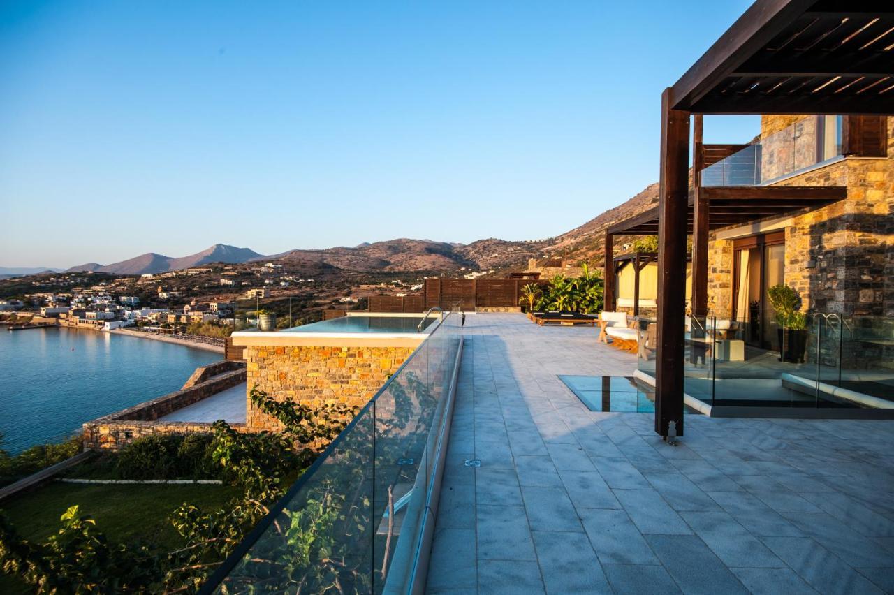 Villa Dimitra By Elounda Island View Villas ภายนอก รูปภาพ